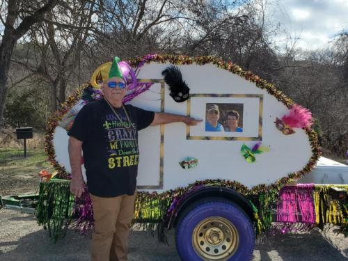 Mardi Gras - Bandera Pioneer RV River Resort