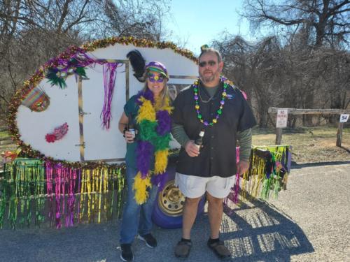 Mardi Gras - Bandera Pioneer RV River Resort