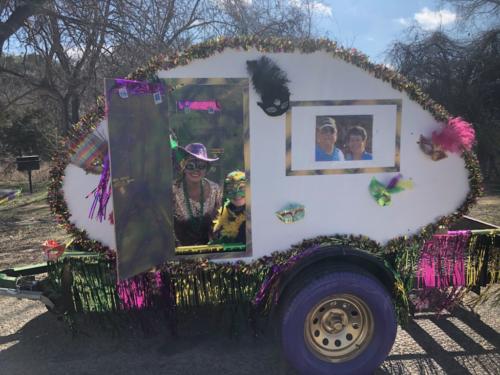 Mardi Gras - Bandera Pioneer RV River Resort